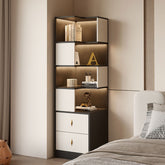 Drawer Light Luxury Corner Cabinet Corner Triangle Right Angle Corner Shelf